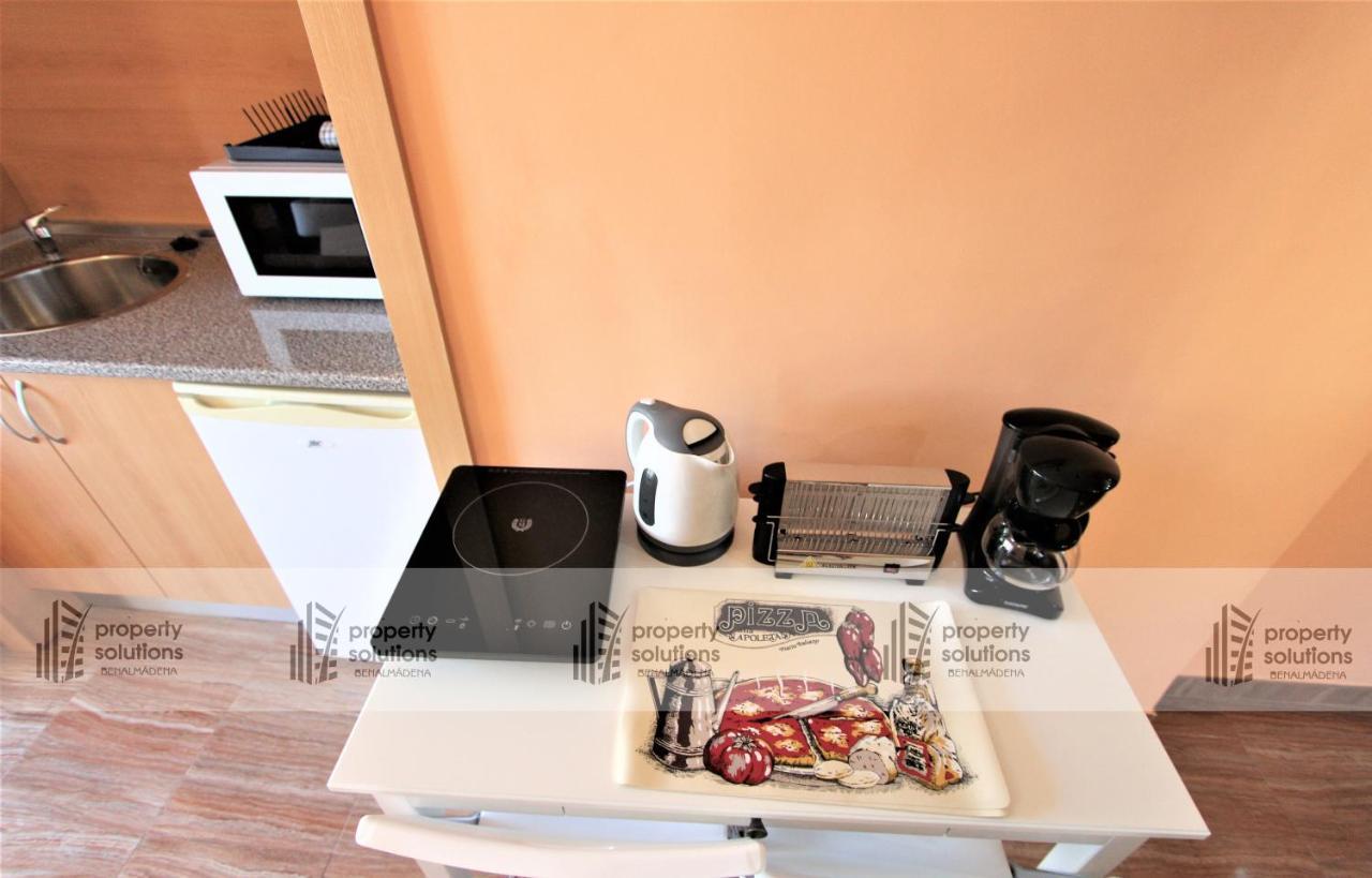 トレモリノスPlayamar - Apartamento Copenhague - A 50 Metros De La Playa - Piscina Y Parking Gratisアパートメント エクステリア 写真